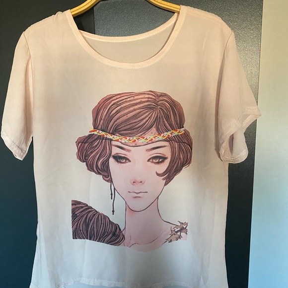 2/$8 ARDENE knit sweater & graphic top - Picture 2 of 2